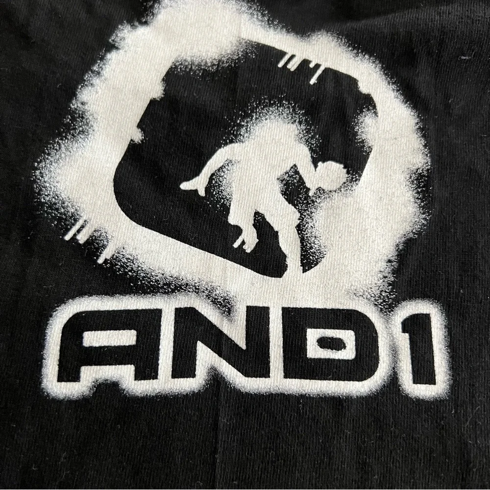 NWT AND1 Basketball Graphic Tee Size XL 100% Cotton